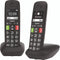 Gigaset E290M - DECT-set DUO - Groot toetsen kleurenscherm - Zwart (2 stuks)
