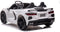 Chevrolet Corvette C8 Kinderauto | 12V Wit