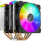 Jonsbo CR-2000GT - Processorkoeler - 6 Heatpipes - Geluidssterkte min. 18,1dB(A) max. 29,5dB(A) - Socket 775 1150 1151 1155 1156 AM2 AM2+ AM3 AM3+ AM4 FM1 FM2 FM2+
