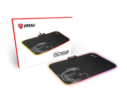 MSI AGILITY GD60 - Muismat - Meerkleurig LED backlight - Zwart Grijs