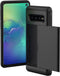 imoshion Hoesje Geschikt voor Samsung Galaxy S10 Hoesje - Ruimte voor 2 pasjes - imoshion Backcover met pasjeshouder - Zwart
