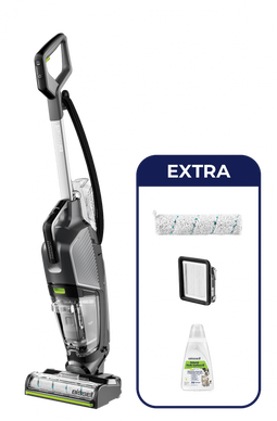 BISSELL CrossWave HydroSteam Pet Select - Stofzuiger - Stoomfunctie en Tangle-Free Technologie