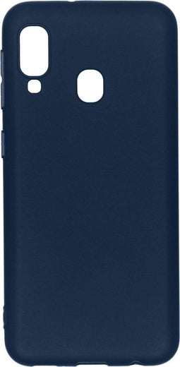 iMoshion Hoesje Geschikt voor Samsung Galaxy A20e Hoesje Siliconen - iMoshion Color Backcover - Donkerblauw