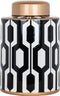 Richmond Pot Faylinn klein (Black/white)
