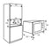 Inventum IMC6125F - Inbouw magnetron - Grill - Digitaal display
