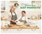 Just Perfecto JL-28 - 15-delige pannenset - antiaanbaklaag - beige granietlook
