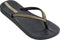 Ipanema Anatomic Mesh Kids - Teenslipper - Anatomisch voetbed - black/gold - maat 27