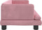 vidaXL - Hondenmand - 80x45x30 - cm - fluweel - roze