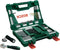 Bosch 2607017193 - 83-delige V-Line borenset - met LED-zaklamp en verstelbare moersleutel (1 set)