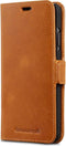Dbramante1928 iPhone XS Max - Flip cover - Magneetsluiting en ruimte voor pasjes - Cognac