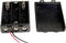 TRU COMPONENTS SBH431A Batterijhouder 3 AAA (potlood) Kabel