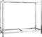 vidaXL - Bandenrek - 2-laags - 110x40x110 - cm - staal - zilverkleurig