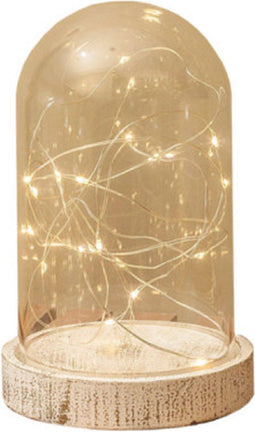 Kerstballen EDM Kristal Warm wit