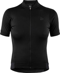 Craft W Essence Jersey Fietsshirt - Dames - Zwart - Maat XL