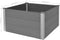 vidaXL - Plantenbak - verhoogd - 100x100x54 - cm - HKC - grijs
