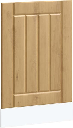 vidaXL - Vaatwaspaneel - Lucca - bewerkt - hout - artisanaal - eikenkleur