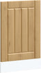 vidaXL - Vaatwaspaneel - Lucca - bewerkt - hout - artisanaal - eikenkleur