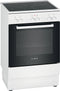 Bosch HKA004020U - Vrijstaand Fornuis - Keramische Kookplaat - Wit
