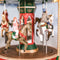 Lemax - 'Christmas Cheer Carousel' - Verlichte attractie met animatie & muziek/geluid - Exclusief adapter (werkt ook op batterijen)