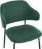 KENAI - Eetkamerstoel set van 2 - Groen - Polyester