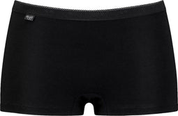 sloggi Basic+ - Dames Short - Onzichtbaar en licht - Zwart - Maat 38