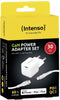 Intenso W30C - GaN Voedingsadapter 30W + C315L Lightning Kabel - Snelladen PD 3.0
