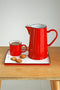 CABANAZ - schenkkan, keramiek, PITCHER, 1.6 liter, rood