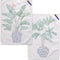 Keukendoek HappyFriday Porcelain Multicolour 70 x 50 cm (2 Stuks)