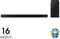 Samsung Essential HW-B650 - Soundbar 3.1 - 430W RMS - Actieve draadloze subwoofer