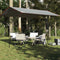 vidaXL - Kampeerluifel - waterdicht - 400x294 - cm - grijs - en - oranje