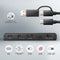 Axagon ADSA-CC - USB-C Dockingstation - NVMe M.2 & SATA 2.5/3.5 SSD/HDD - Zwart