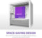 NZXT H3 Flow - Midi Tower PC - Micro-ATX Mini-ITX - Gehard glas Wit