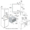 Pelgrim OVS834MAT - Combi-stoomoven 45 cm - A+ 15 functies 132 programma's