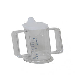 Able2 HandyCup - Beker met deksel - Schuine vorm - 9,5 cm hoog