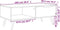 vidaXL - Salontafel - 100x49,5x43 - cm - bewerkt - hout - wit