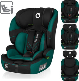 Lionelo Levi One i-Size - Autostoeltje Groep 0+ en 1 - Dri-Seat systeem - Hoofdsteun Memory Foam - Versterkte zijbescherming - Groen