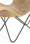 Light & Living Vlinderstoel Butterfly - Buffel Leder - Zand