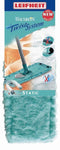 Leifheit Clean Twist M - Vloerdoek Static Plus - 33 cm - Turquoise