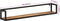 vidaXL - Wandschappen - 2 - st - 110x17x17 - cm - massief - mangohout - en - ijzer