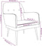 vidaXL Fauteuil 62x79x79 cm fluweel bruin