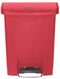 Rubbermaid - Pedaalemmer - Slim - Jim - 30 - L - wit