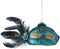 Orn.glas masker l8cm