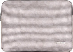 Laptophoes 13 Inch GV – Geschikt voor o.a Macbook Pro 13 Inch 2009-2012 & Macbook Air 2008-2017 – Laptop Sleeve Hoes Case – Beige