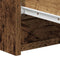 vidaXL - Dressoir - 60x35x98,5 - cm - spaanplaat - oud - hout