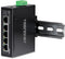 Trendnet TI-E50 - Unmanaged Switch - 5x Ethernet 100Mbps - 1Gbps bandbreedte - Hoogte 32mm