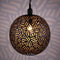 Safaary - Oosterse Hanglamp Zebra Faiza Zwart Goud Ø 40 x 50cm