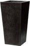 Capi Europe - Bloempot taps 32x32x60 - Zwart - Bloempot voor buiten - FIT912
