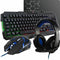 The G-Lab Combo Argon - Toetsenbord en muis - AZERTY - Zwart