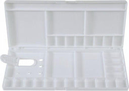 Palet conda uitklapbaar 10x20 cm plastic wit