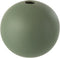 J-Line vaas Bol - keramiek - groen - small - 11.5 cm hoog